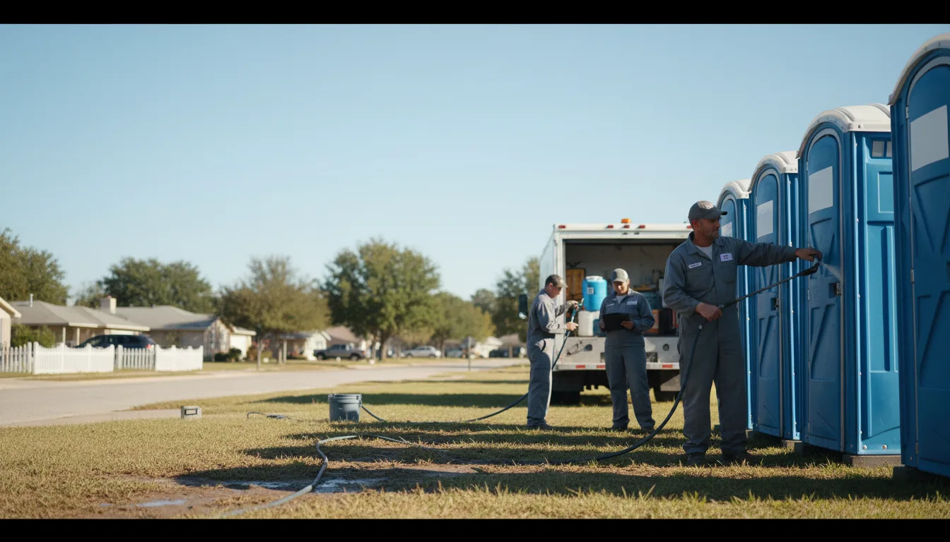 Long-Term Portable Toilet Rental in Germantown, IL near me
